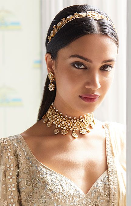 Pearl Stud Hoop Earrings for Bride 