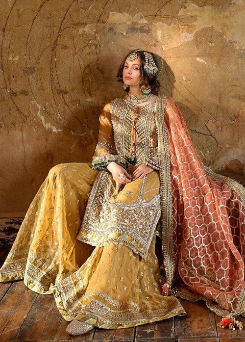 Silk Salwar Kameez with Georgette Dupatta 
