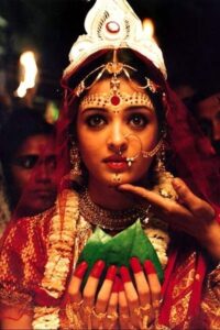 Aishwarya Rai as a Bengali Bride