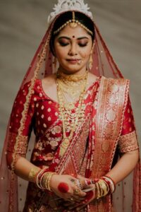 Bengali Beauty Bridal Attire for the Big Day