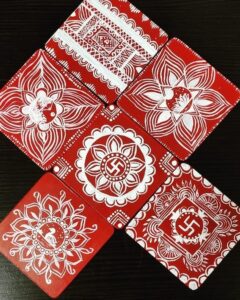 Bengali Border Alpona Designs