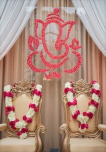 Bride and Groom Chair Background