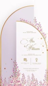 Wedding Invitation Card Sample