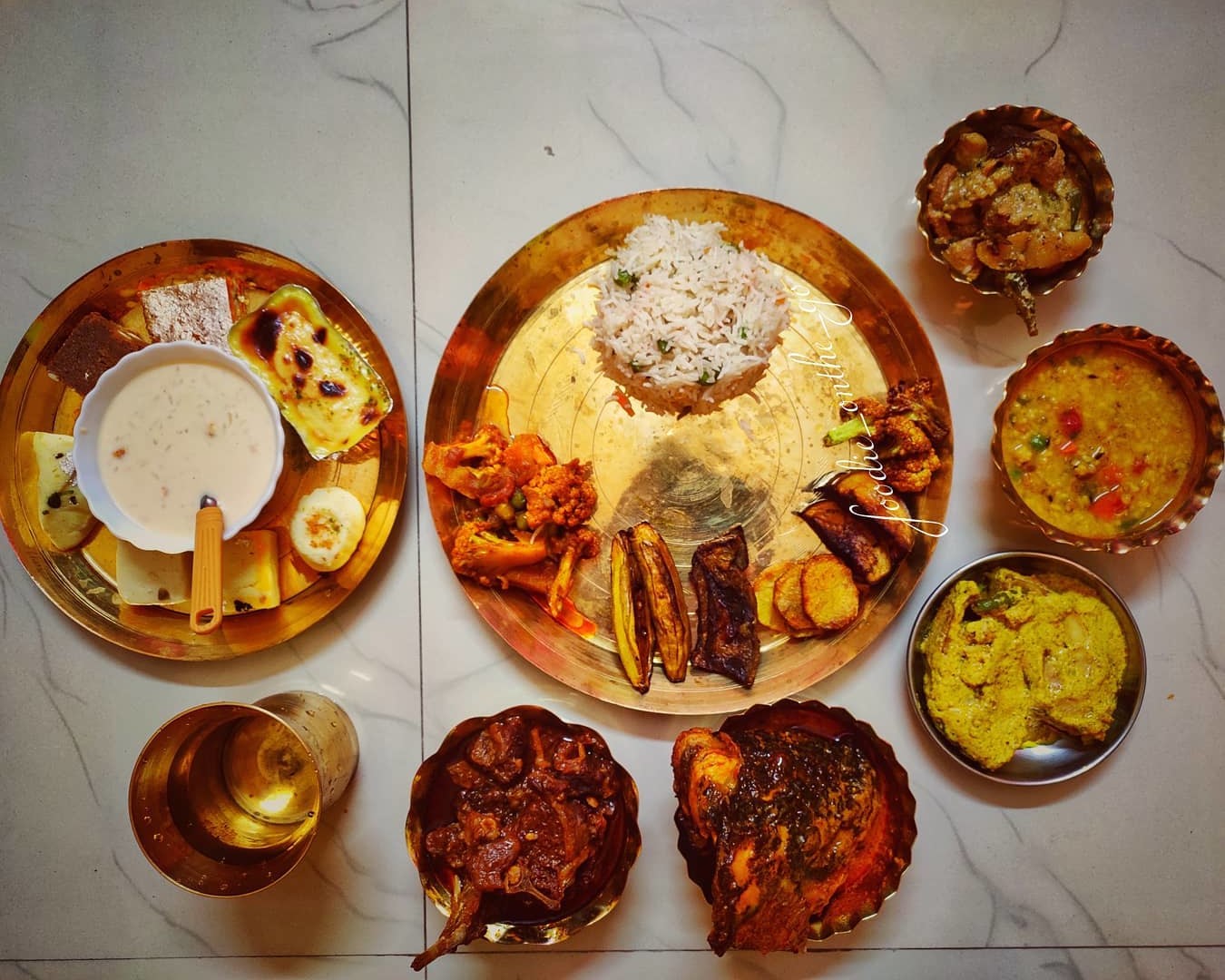 A Delicious Bengali Annaprasan Menu With Their Prices