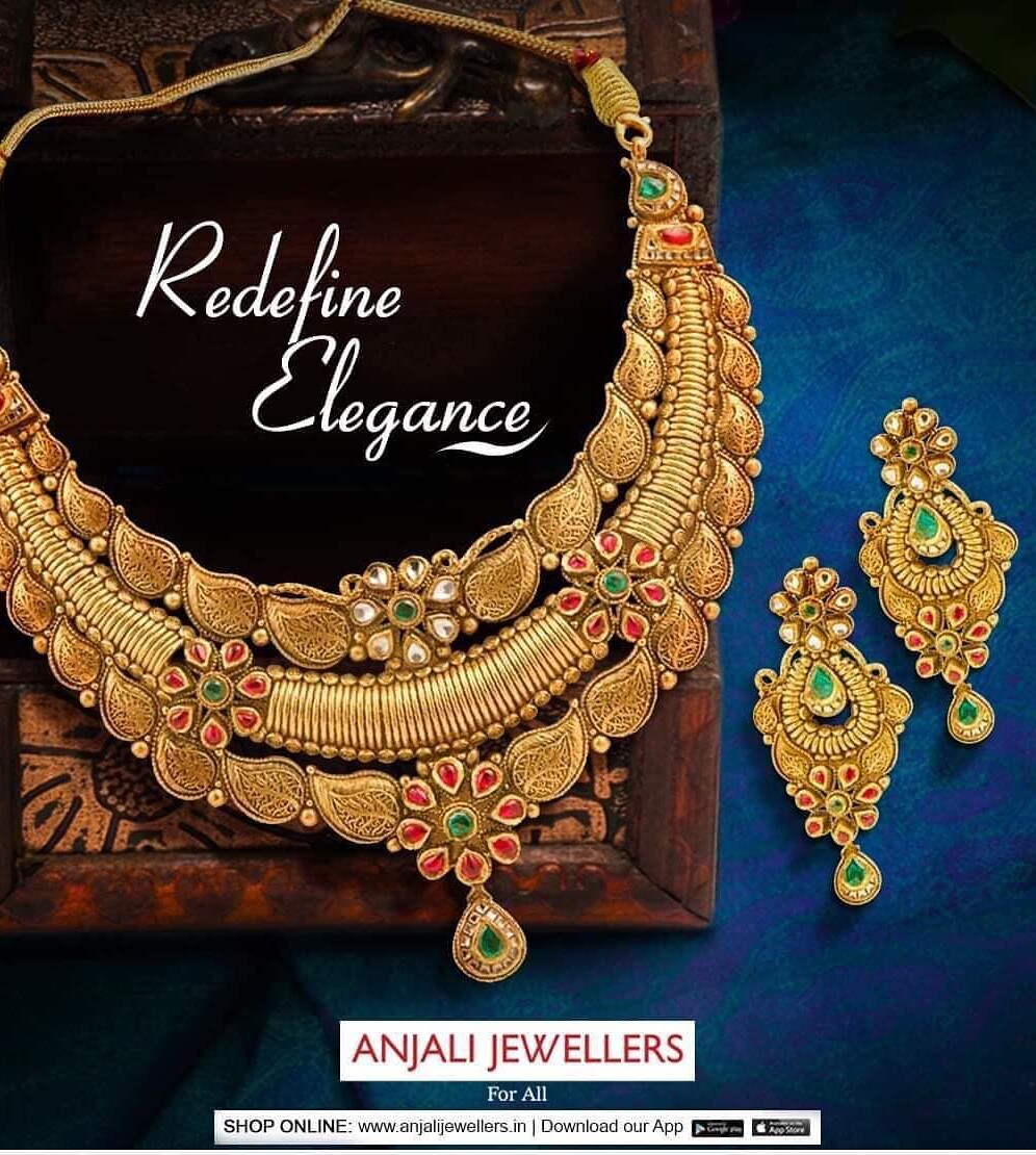 anjali jewellers locket collection with price