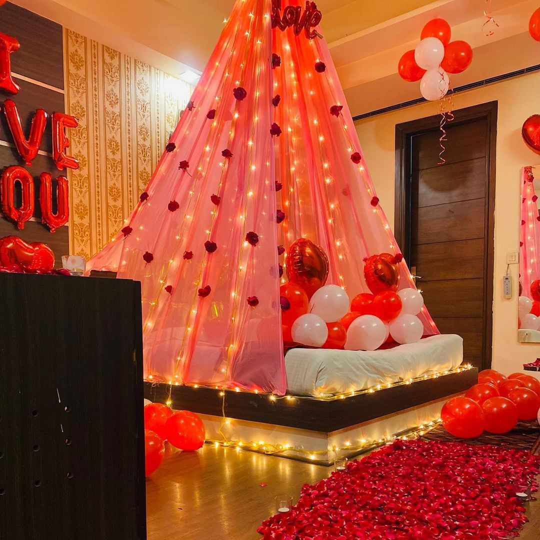 10 ý tưởng trang trí decorated room for wedding night cho đêm cưới ...
