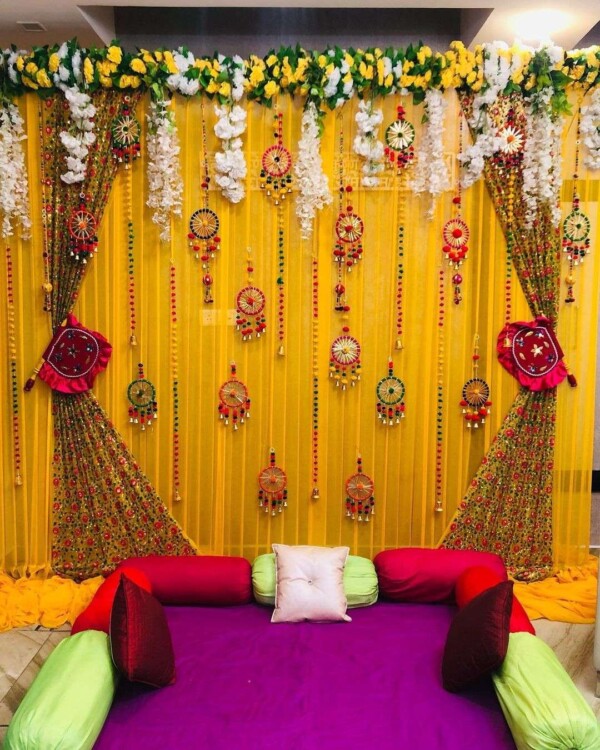 Top 10 Beautiful Mehendi Decoration Ideas for the Wedding Ceremony