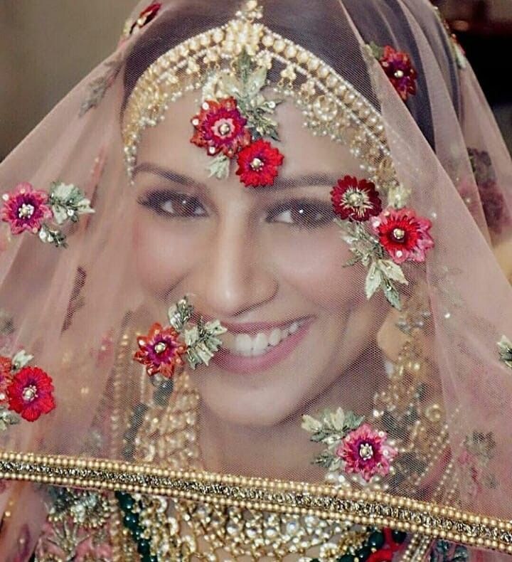 15 MustHave Indian Wedding Veil that Makes a Beautiful Bridal Look
