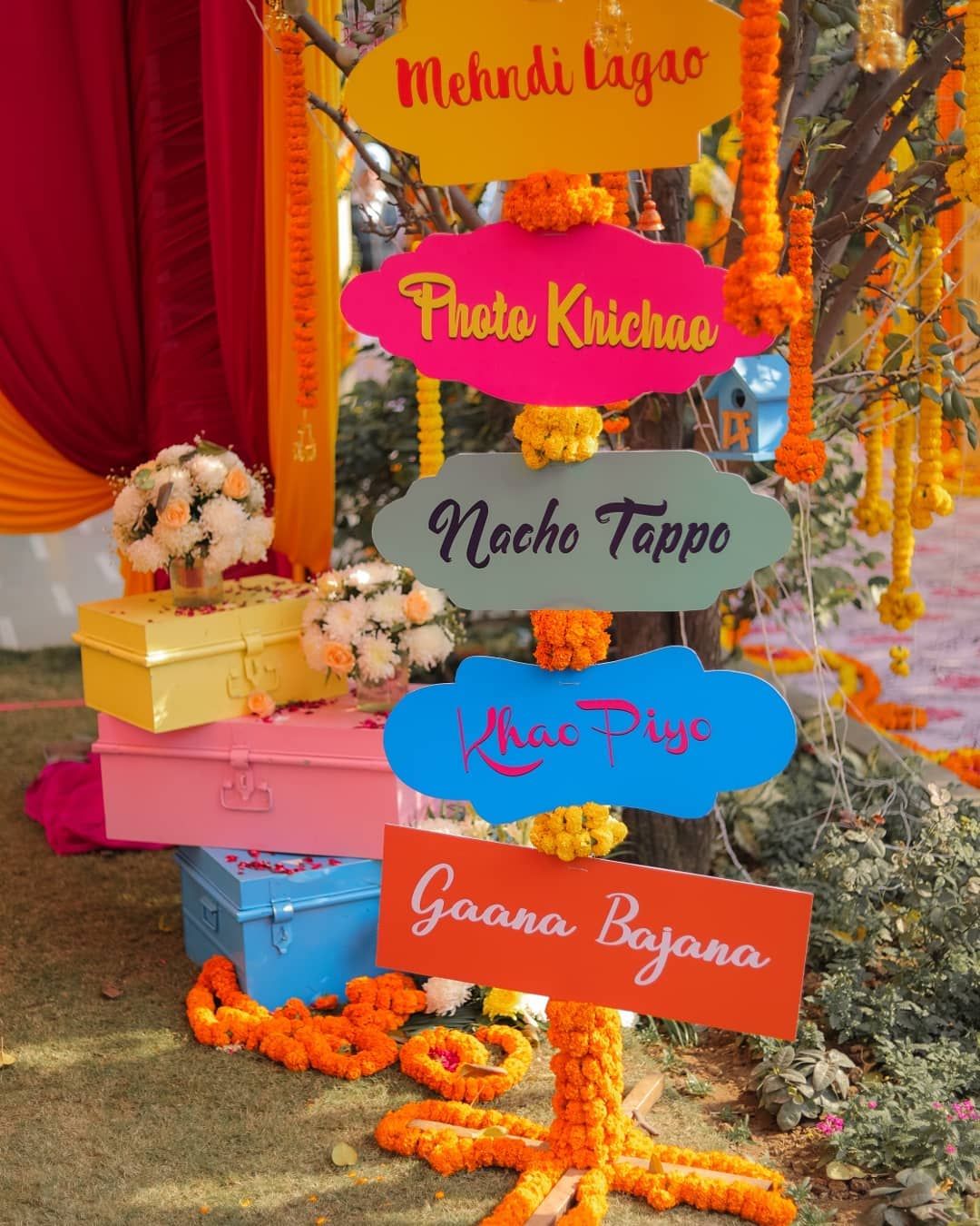 Instagramable Mehendi Decoration