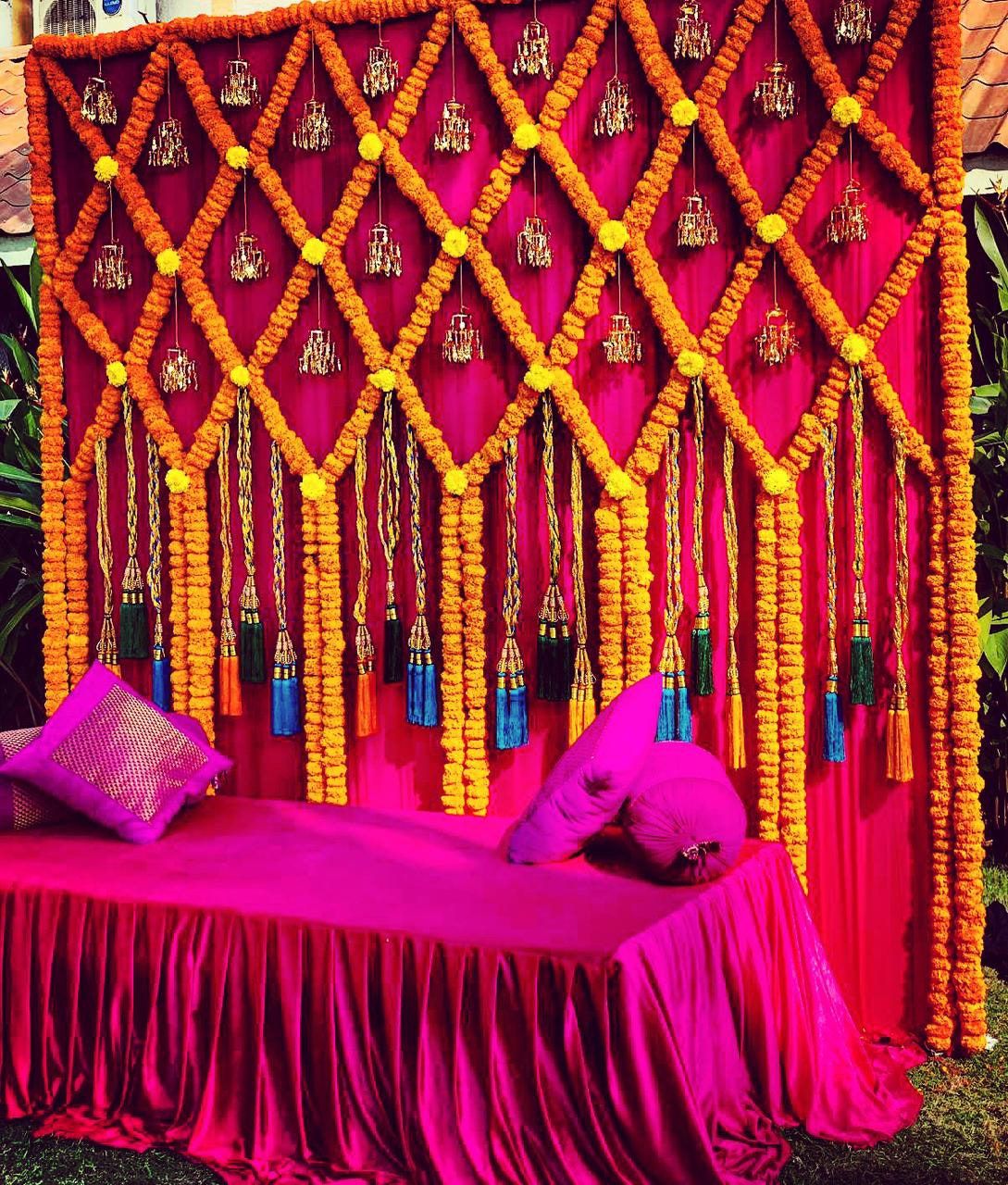Top 10 Beautiful Mehendi Decoration Ideas for the Wedding Ceremony -  myMandap