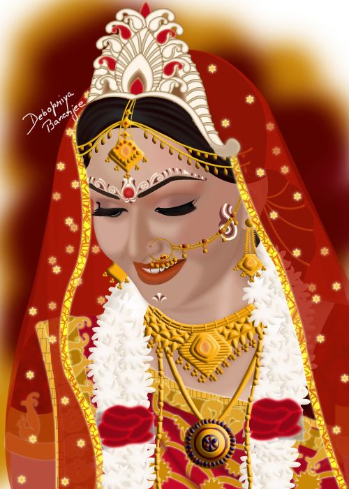 Bengali Wedding Card Design