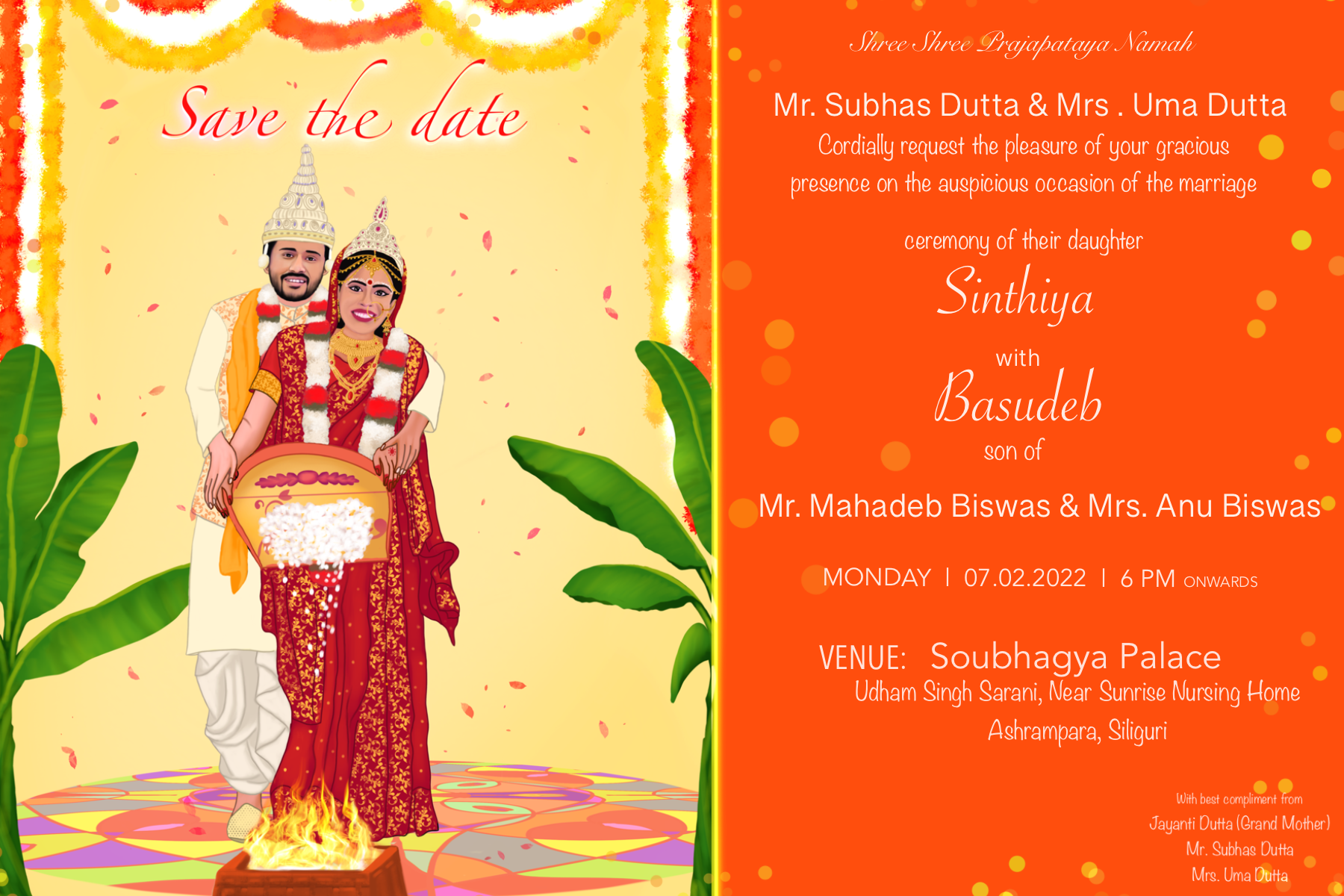 10 Latest Bengali Wedding Card Writings for a Trendy Invite - myMandap