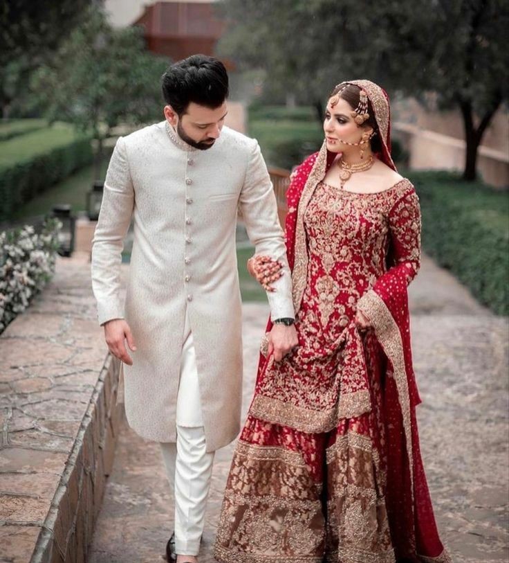 Afgani White Sherwani Suit 