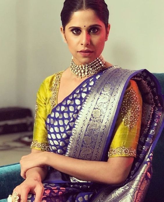 The Golden Bridal Banarasi Silk Saree