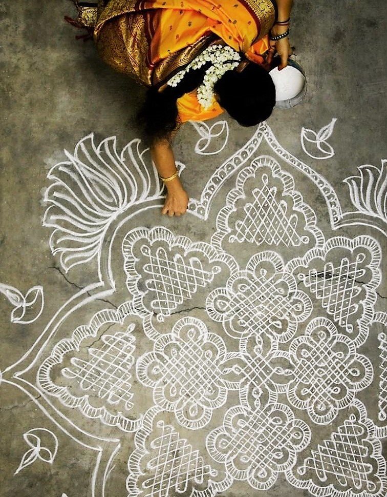 Top 15 Creative and Fun Rangoli Kolam Designs from South India