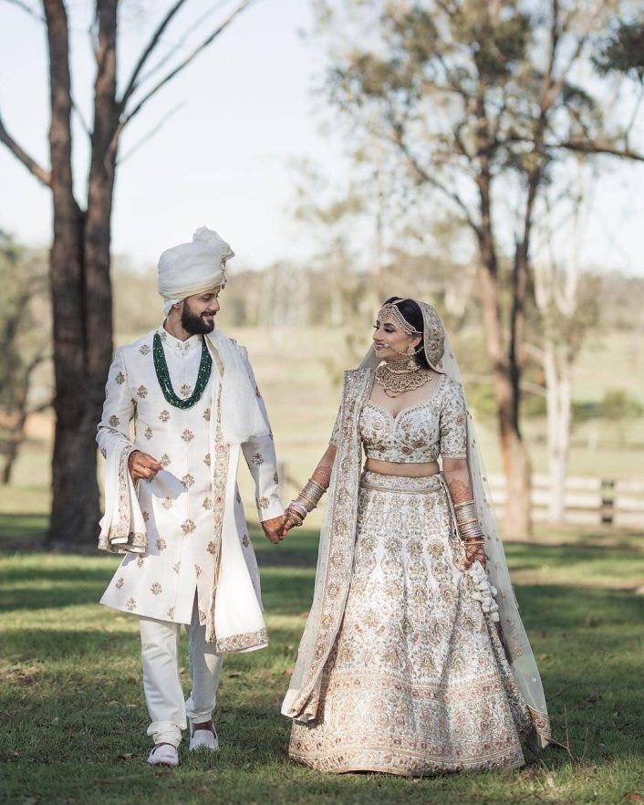 Top 10 Fashionable and Pretty White Sherwani Suits for Men: