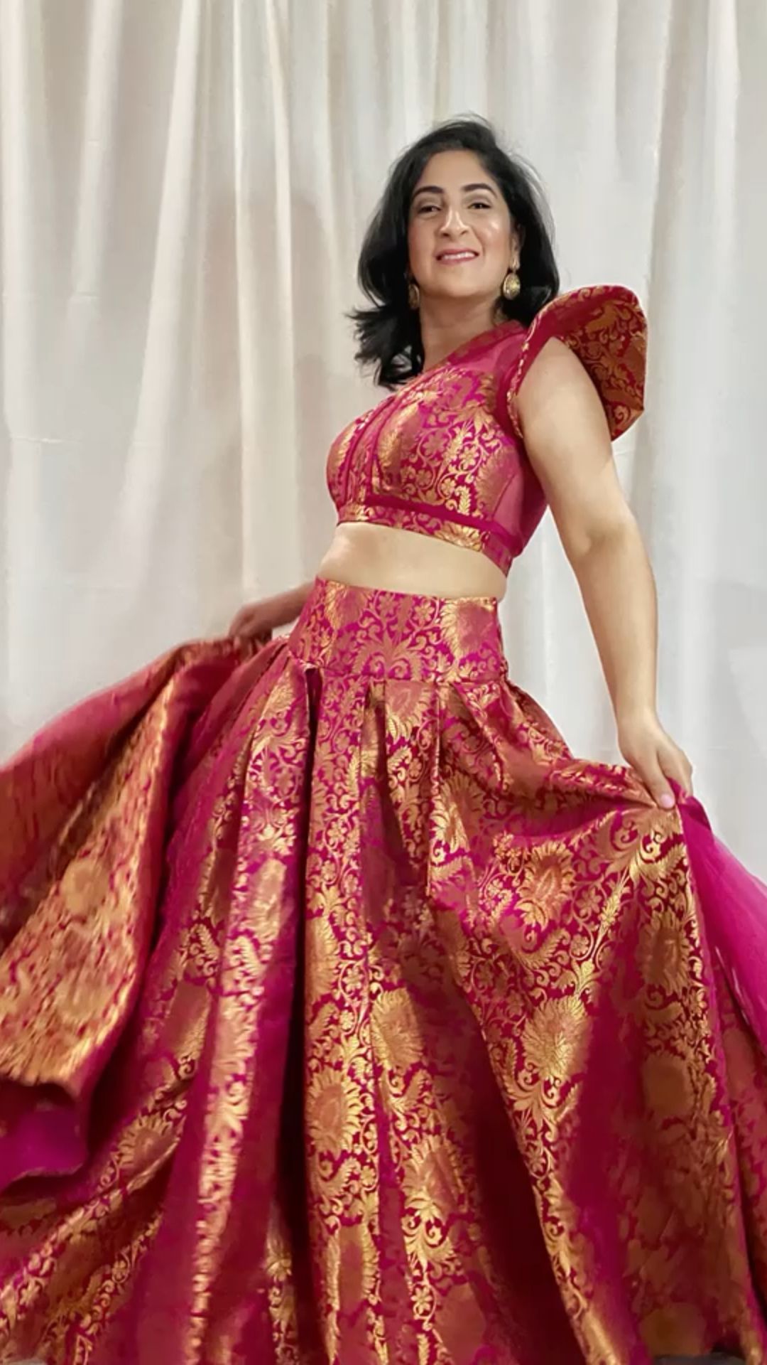 Top 10 Trendy And Beautiful Party Wear Crop Top Lehenga Ideas For This Season Mymandap 