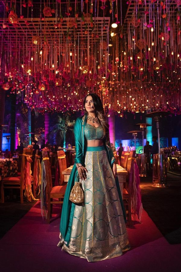 The Tri-Colour Banarasi Lehenga Design