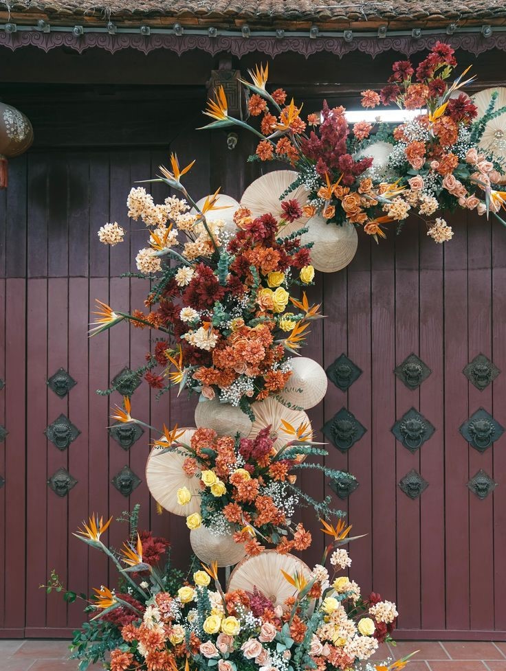 The Bollywood Theme Wedding Gate Decoration