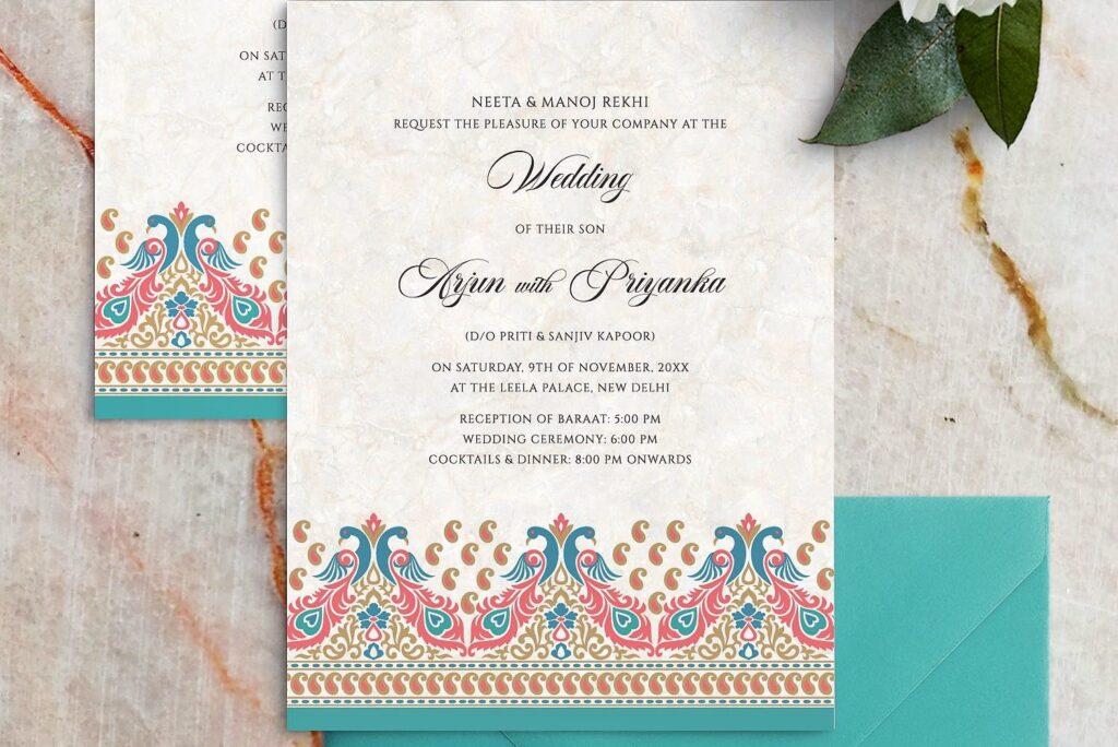 Top 10 Beautiful Hindu Wedding Card Designs which is a Must-Have