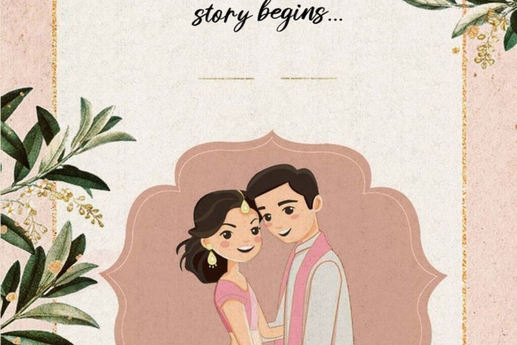 Indian Wedding Card Elements Wedding Logo Stock Illustration 2163456975 |  Shutterstock