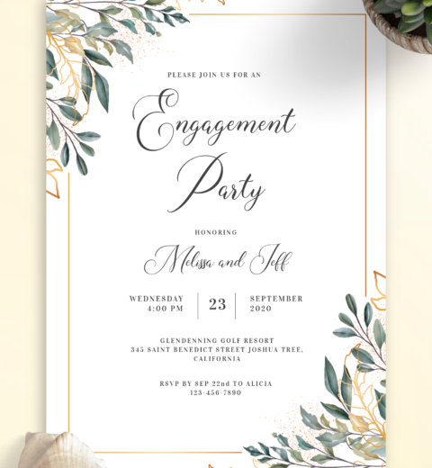 Top 10 Latest Engagement Invitation Card Ideas for Wedding Season - myMandap