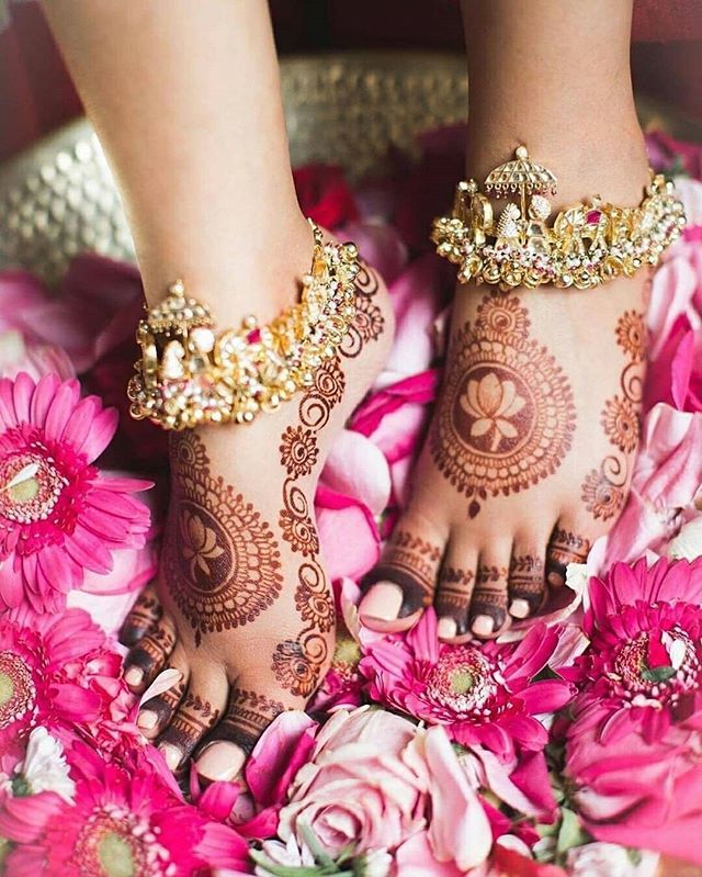 Temple Jewellery Bridal Anklets