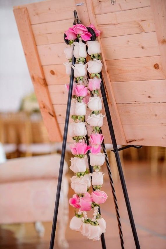 Blush Pink Floral Garland for Bride