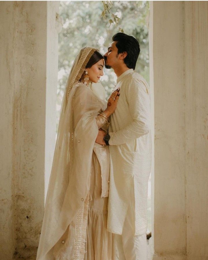 Dress Paired with the Charming Groom 