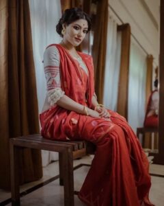 Bengali Blouse Design for Cotton Sarees