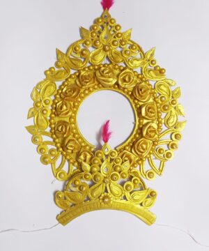 Bridal Mukut Design Golden