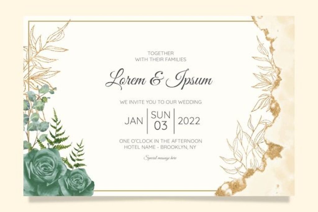 Top Wedding Invitation Card Templates for a Modern Wedding